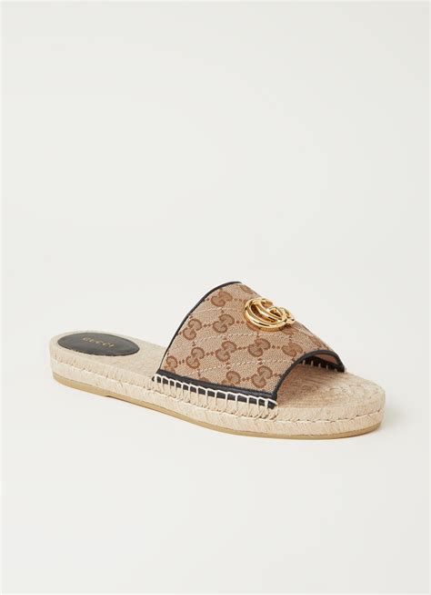 gucci slippers bijenkorf|gucci slippers farfetch.